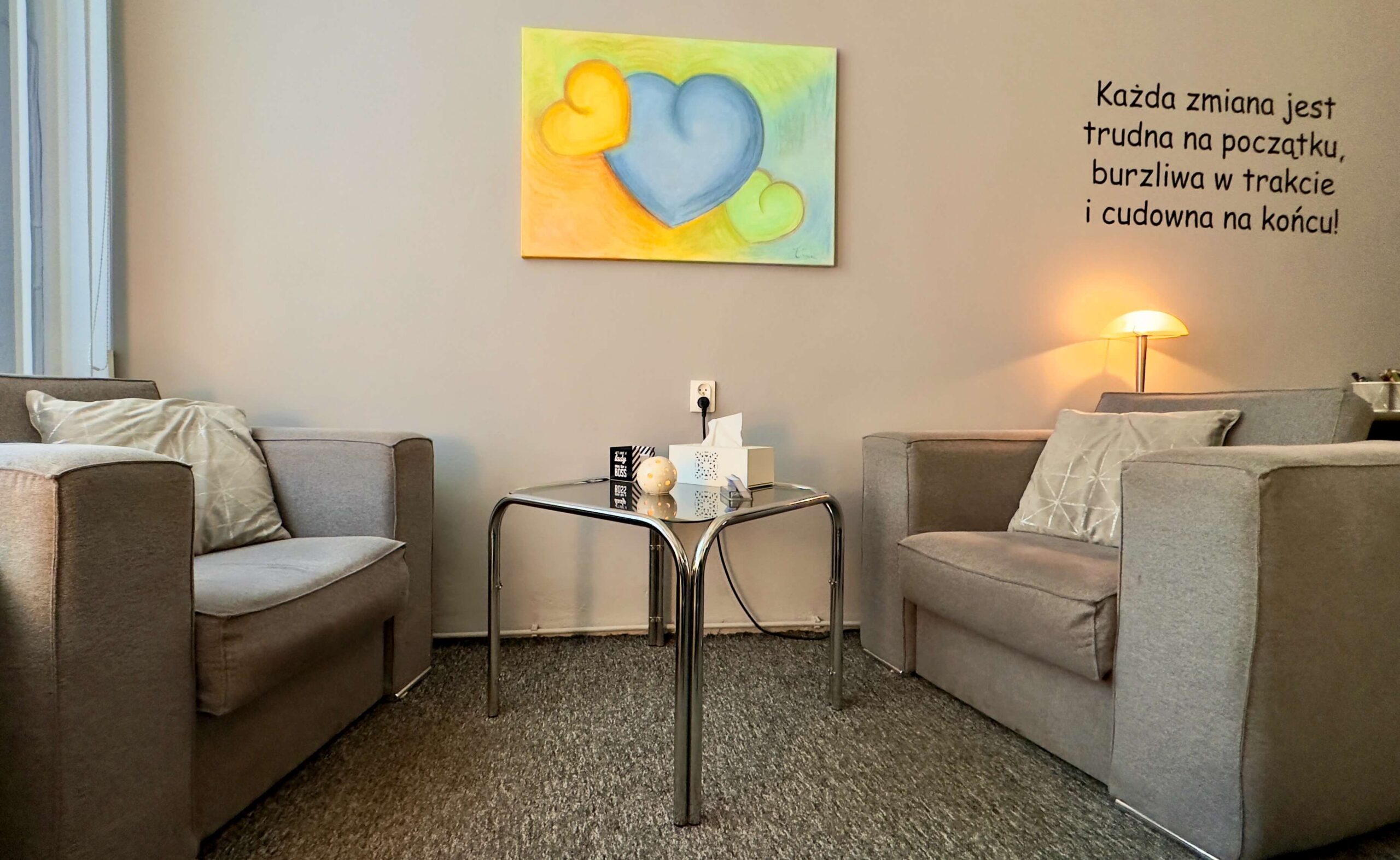 Psychoterapeuta Joanna Makowska Gabinet